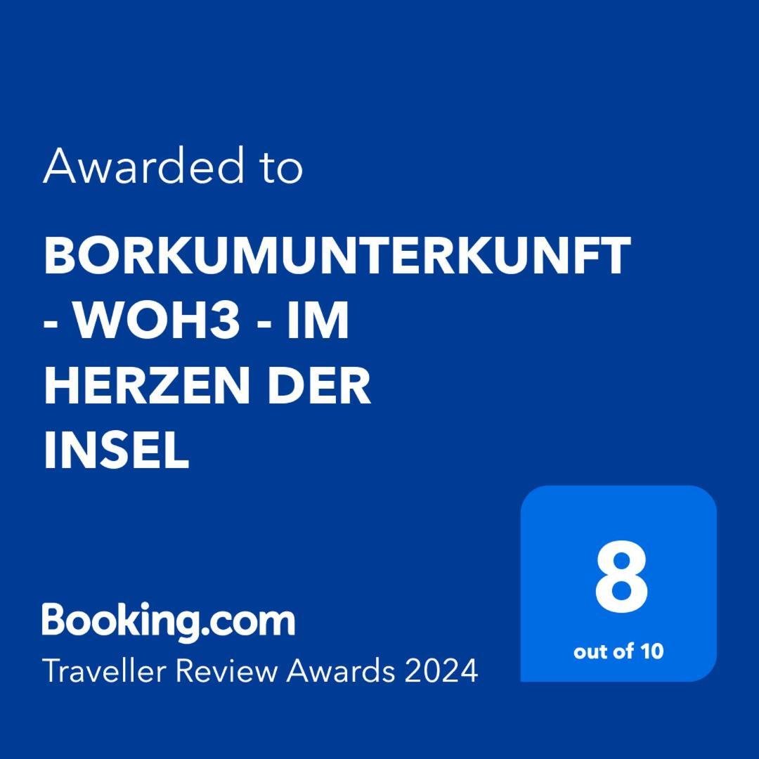 Borkumunterkunft - Woh3 - Im Herzen Der Insel Экстерьер фото